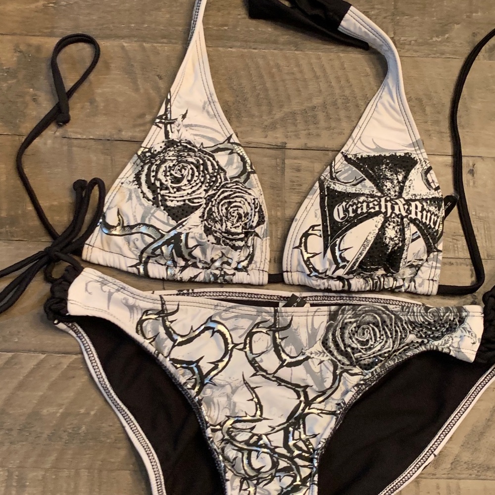 Crash and Burn swim suit